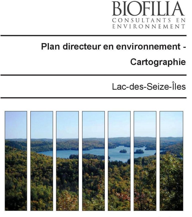 Initiatives en environnement LacdesSeizeÎles